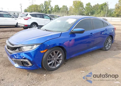 2019 Honda Civic Ex z USA, uszkodzony, nr VIN 19XFC1F3XKE014149